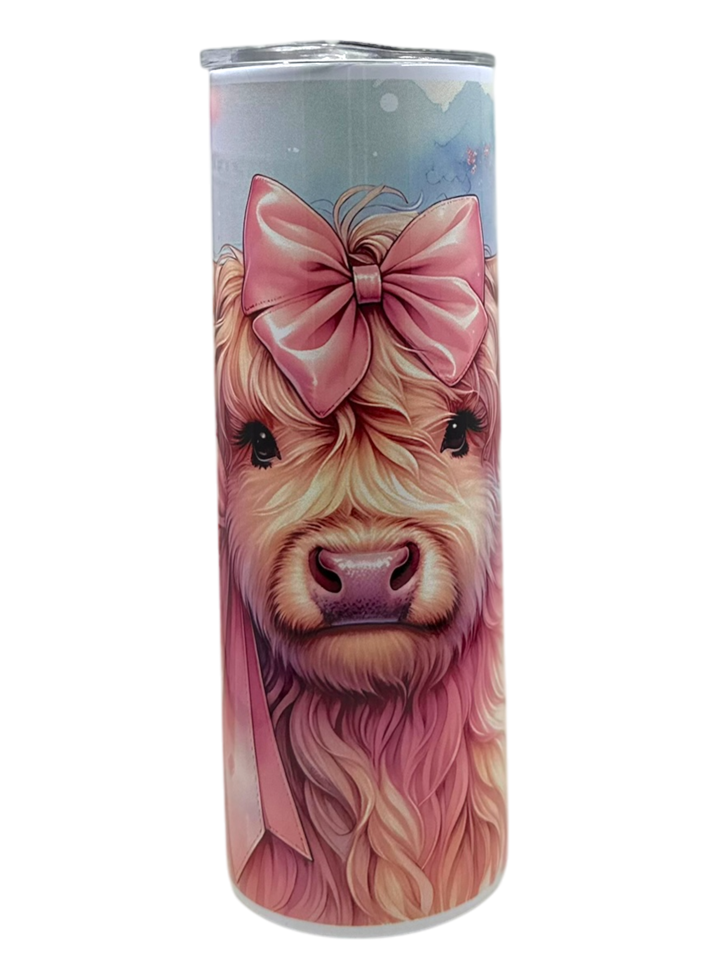 Rainbow Highland Cow