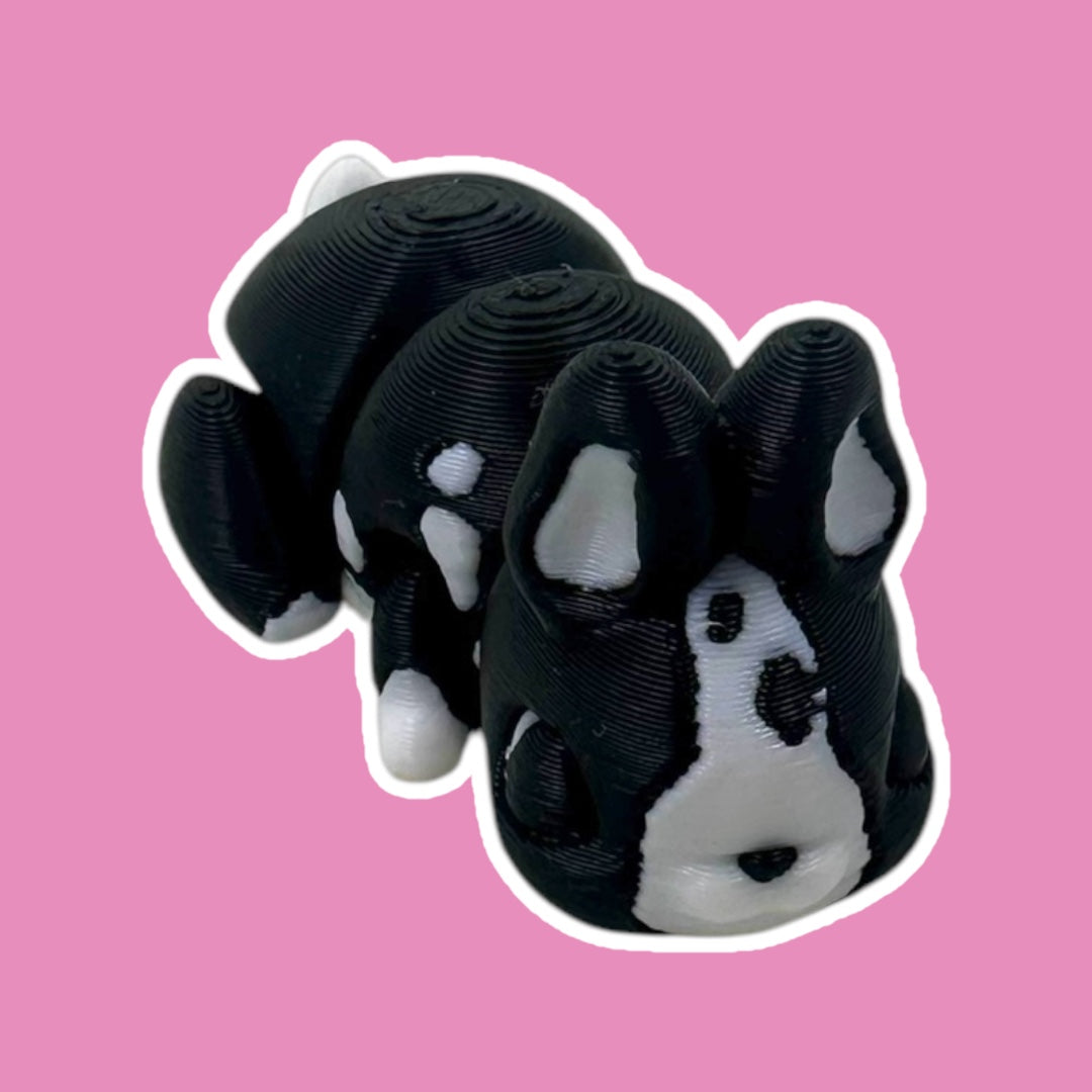 3D Printed Bunny Pal (White Ears)