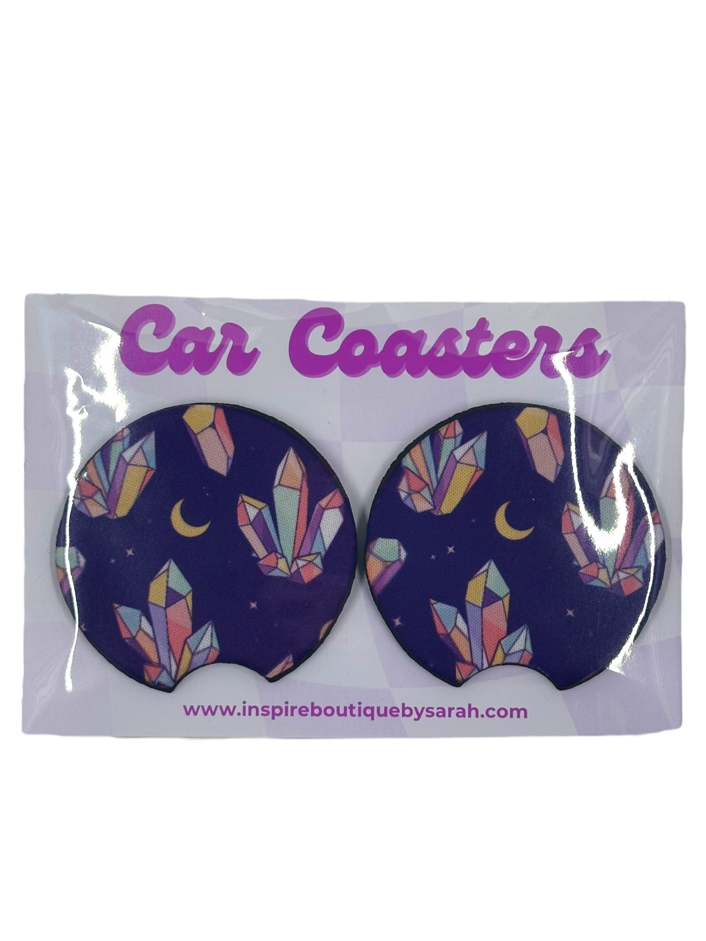 Car Coasters - Crystal (2pcs)