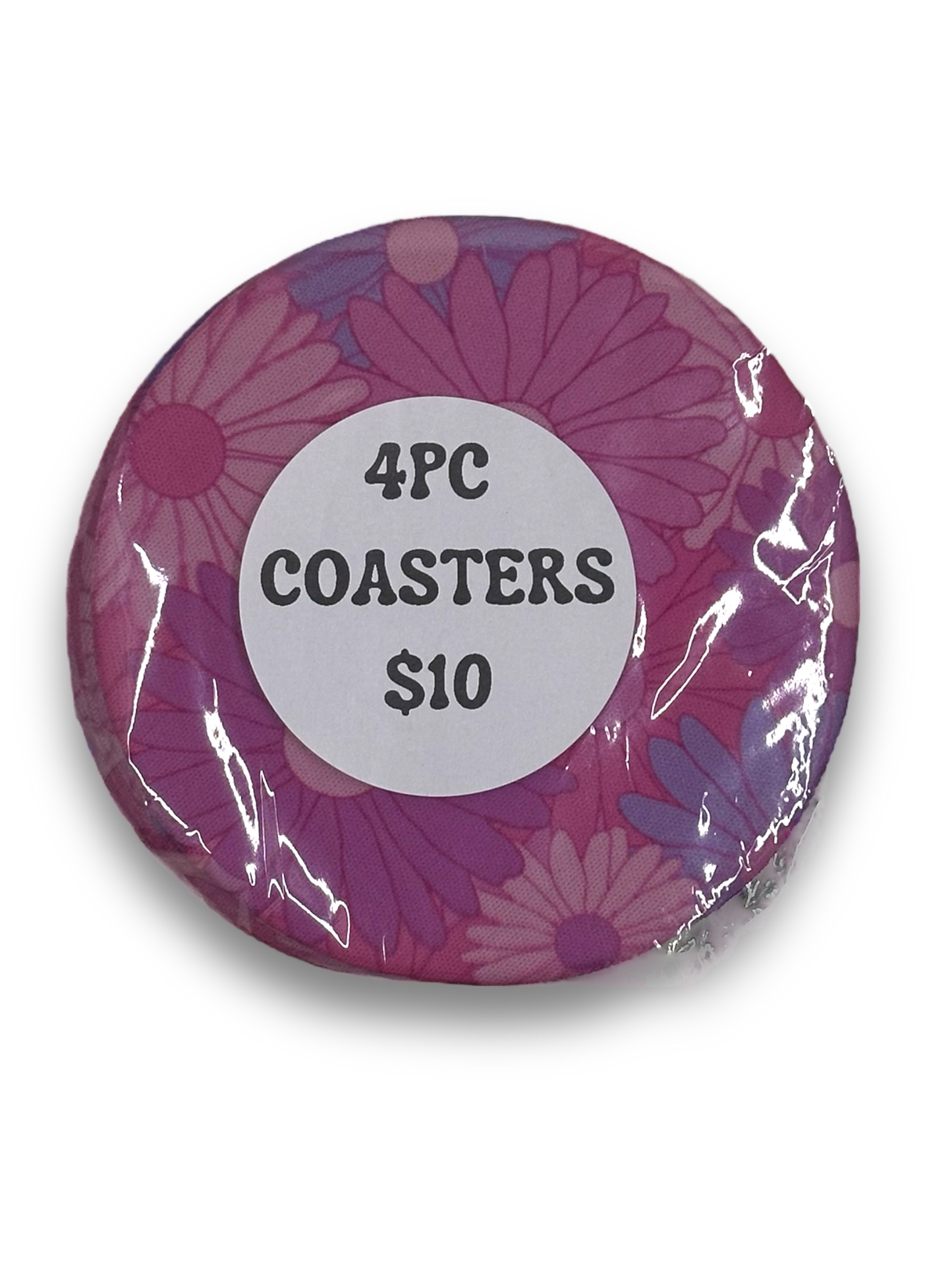 Coaster Set - Floral (4pc)
