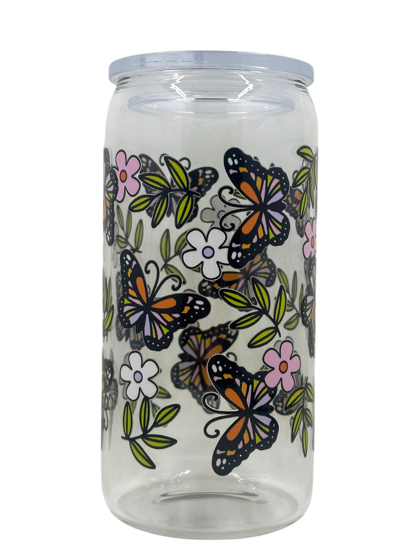 Glass Tumbler - Butterfly Dream