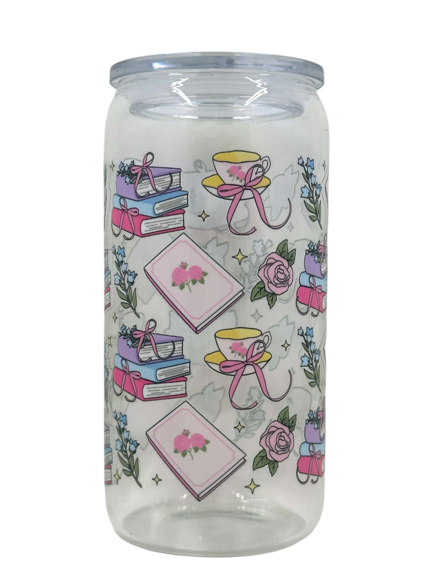 Glass Tumbler - High Tea
