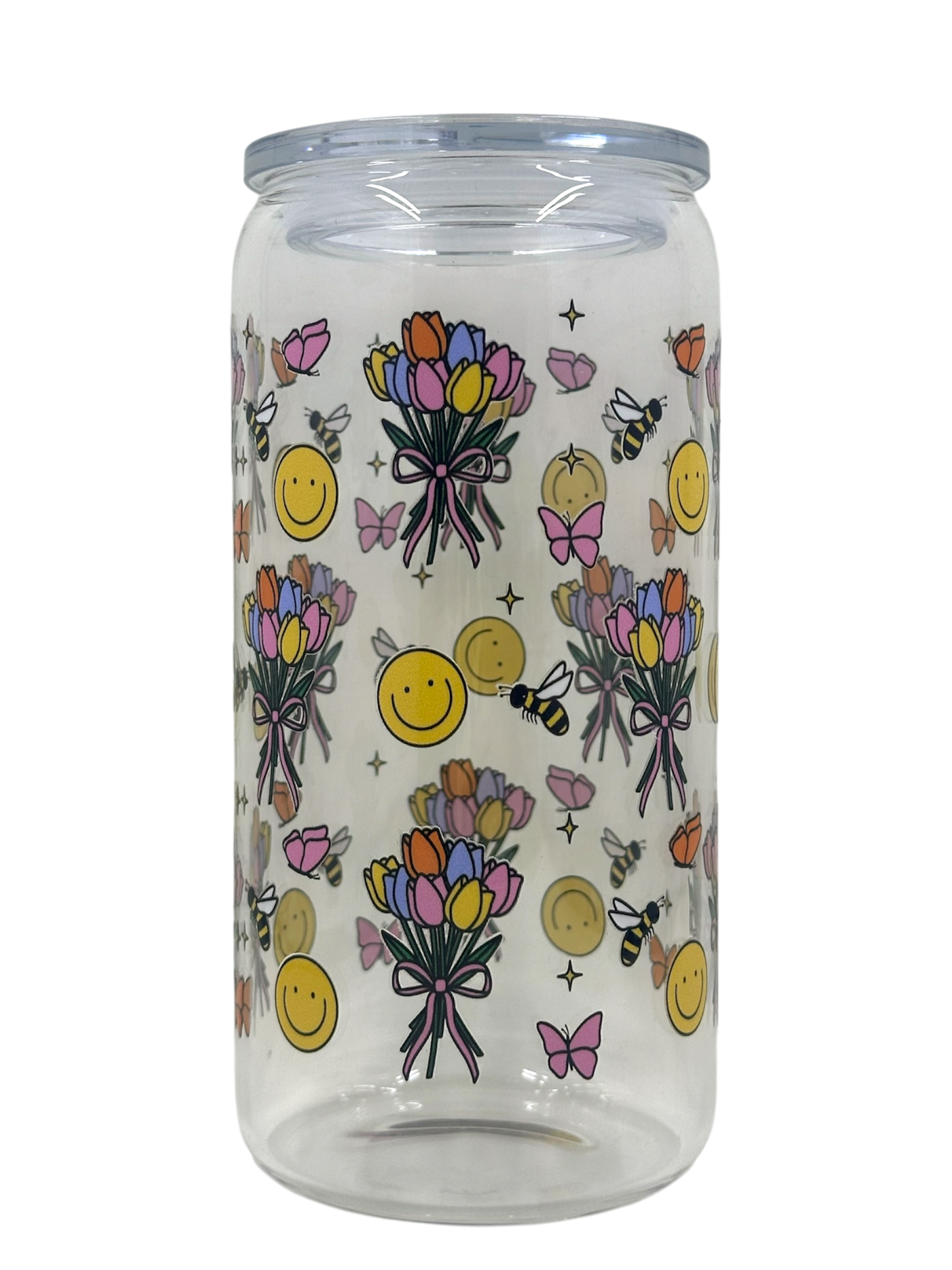 Glass Tumbler - Smiley Babey