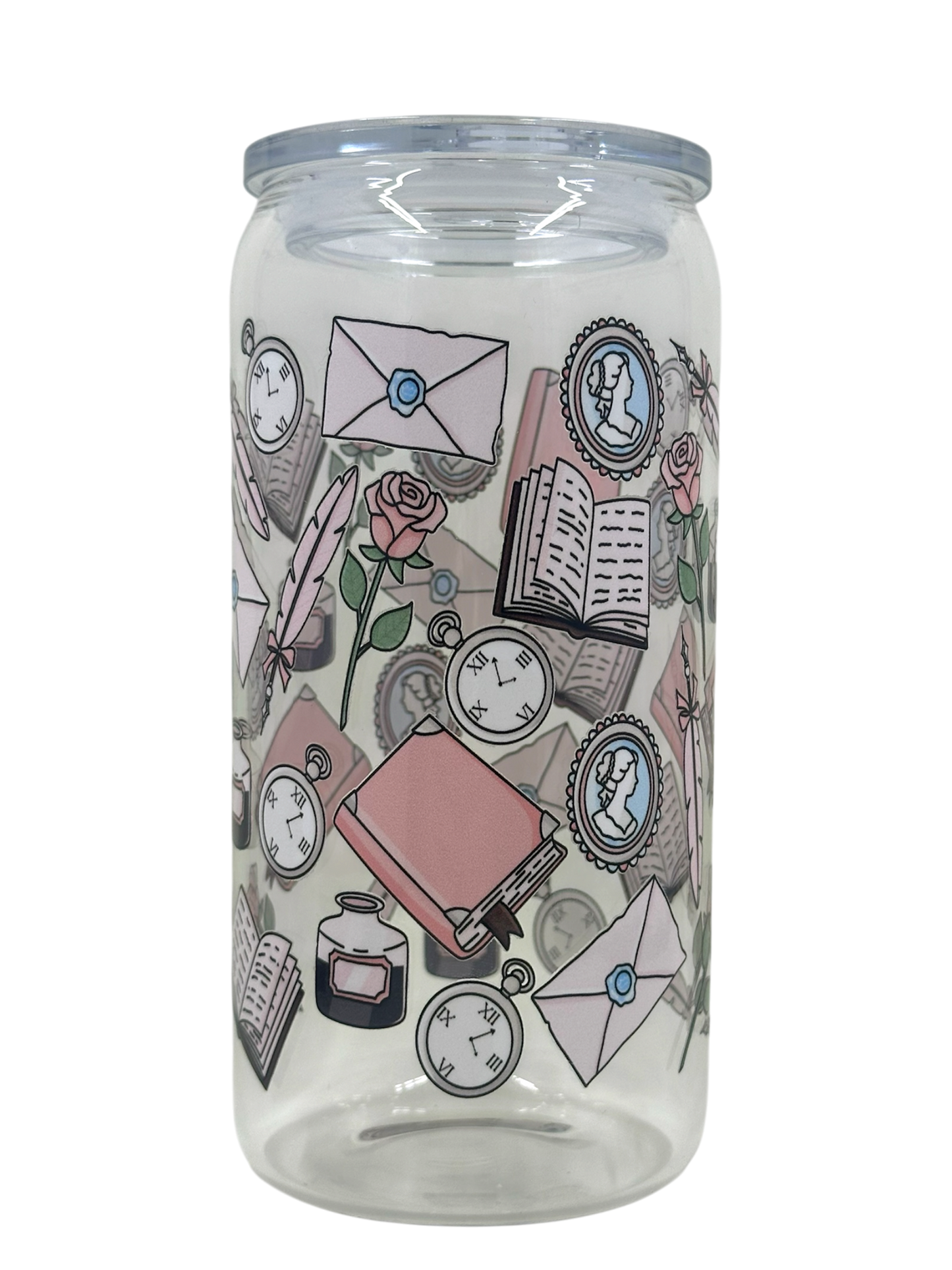 Glass Tumbler - Lady