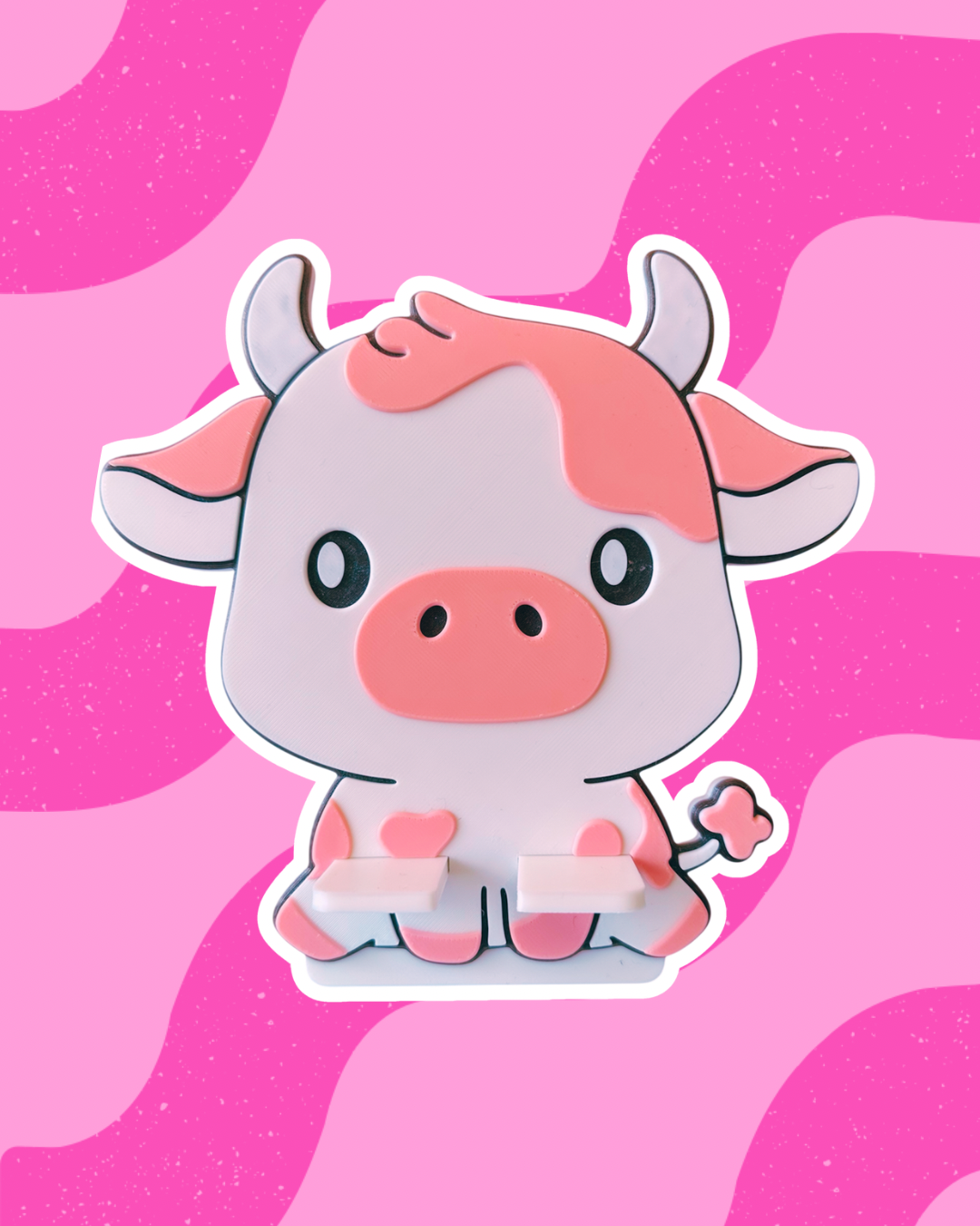 Phone Holder - Cow Style