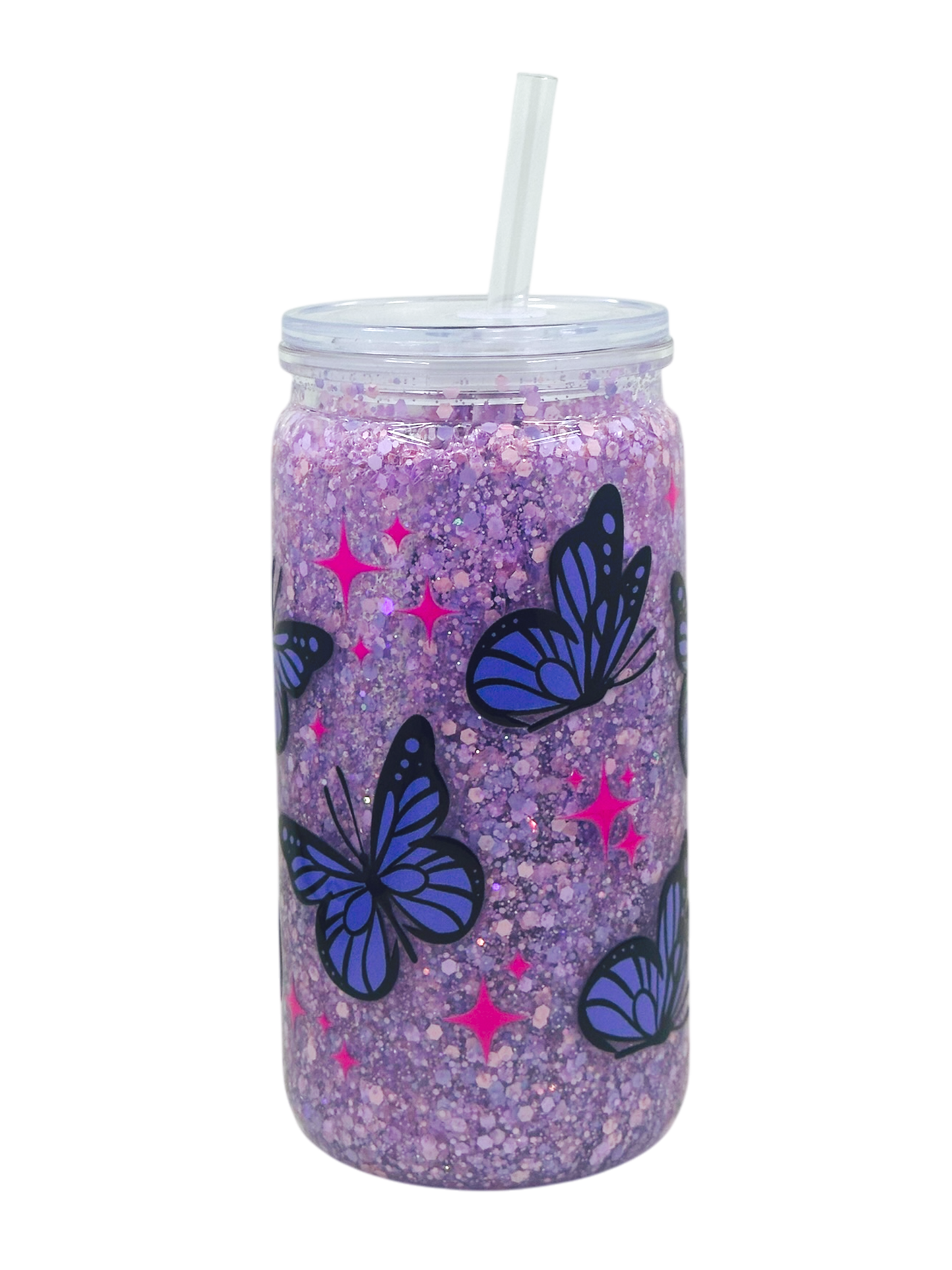Glitter Snowglobe Tumbler