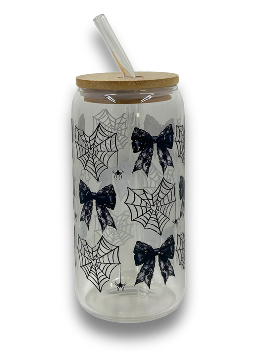 Halloween Bows and Webs