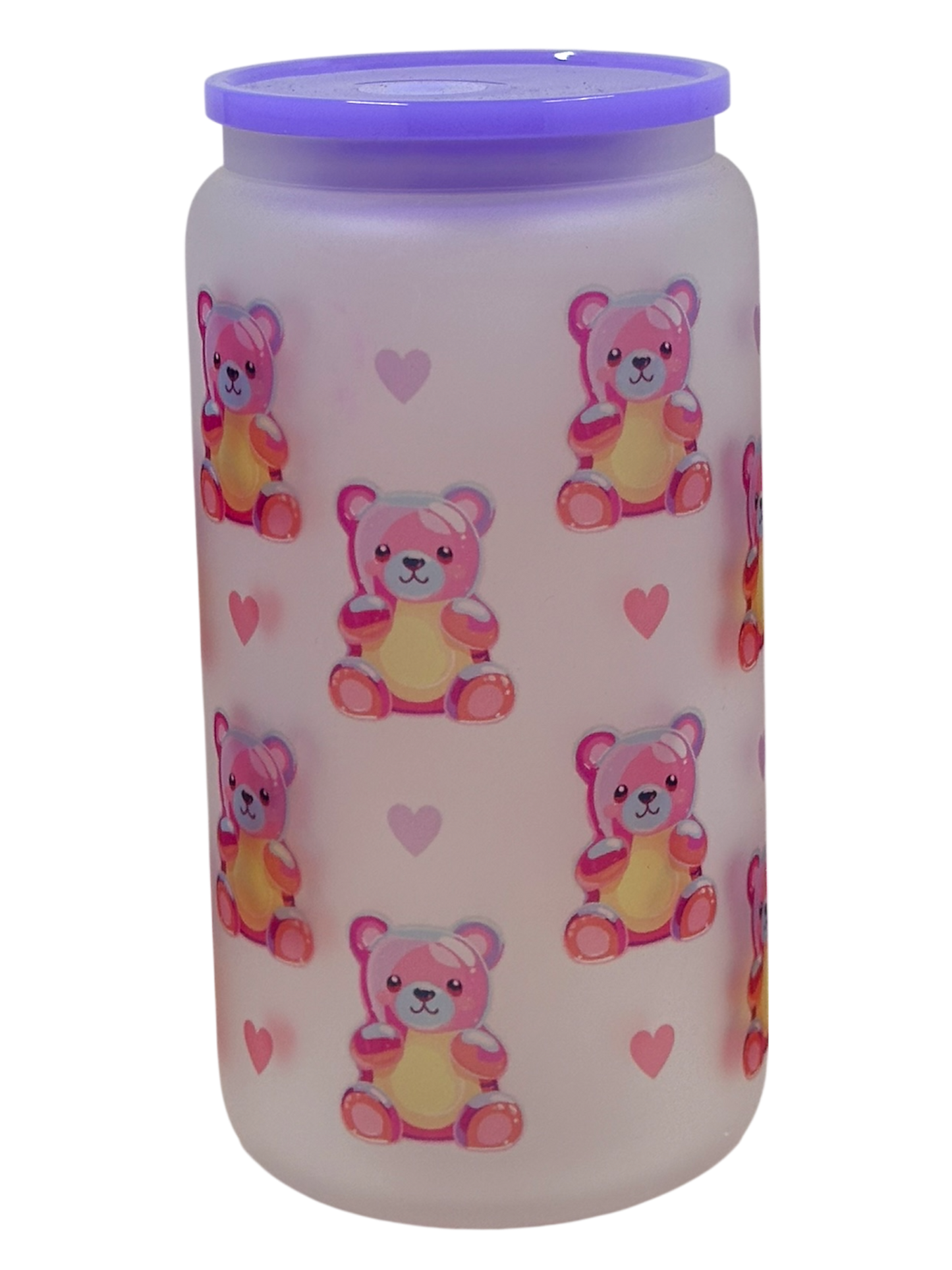Frosted Tumbler - Jelly Bears