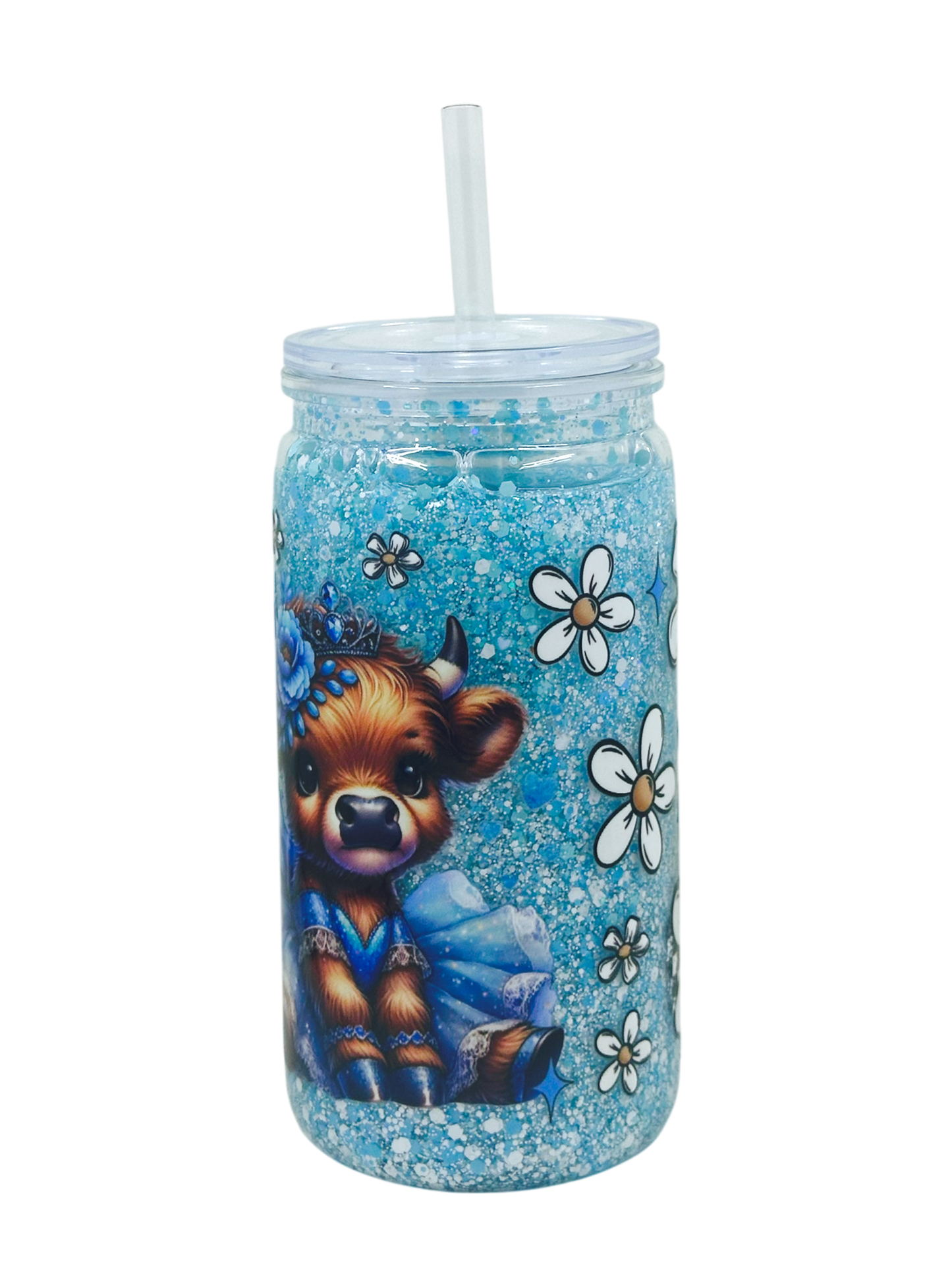 Glitter Snowglobe Tumbler