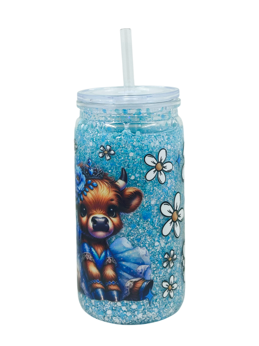 Glitter Snowglobe Tumbler