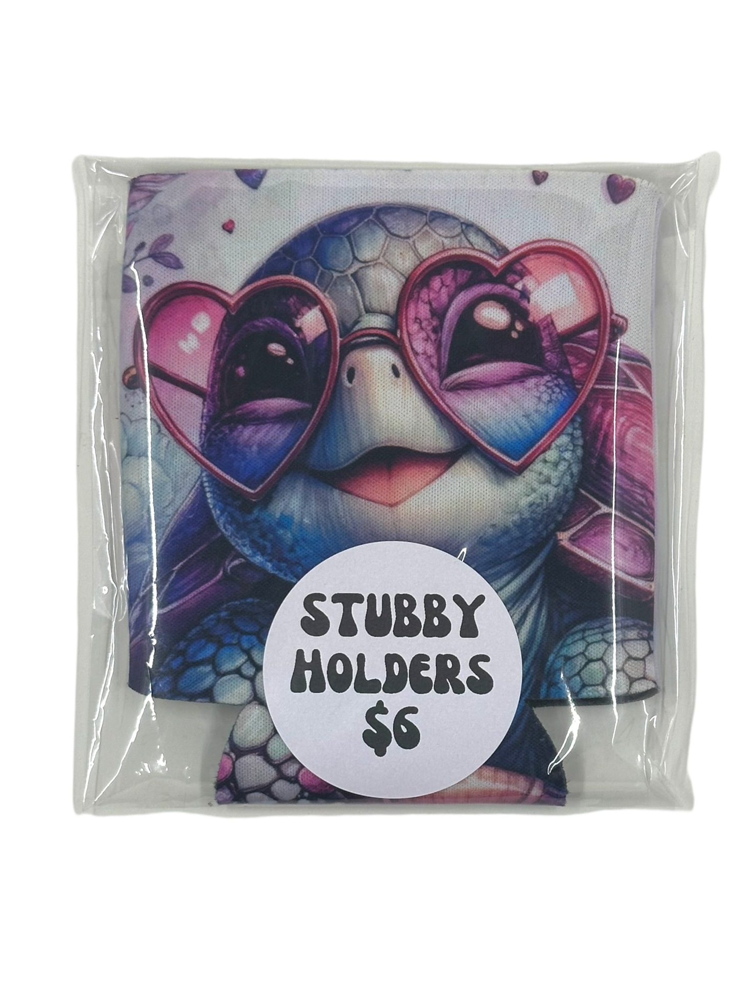 Stubby Holder - Turtle Love