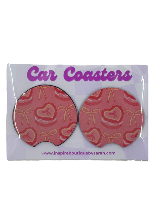 Car Coasters - Croquette Cake (2pcs)