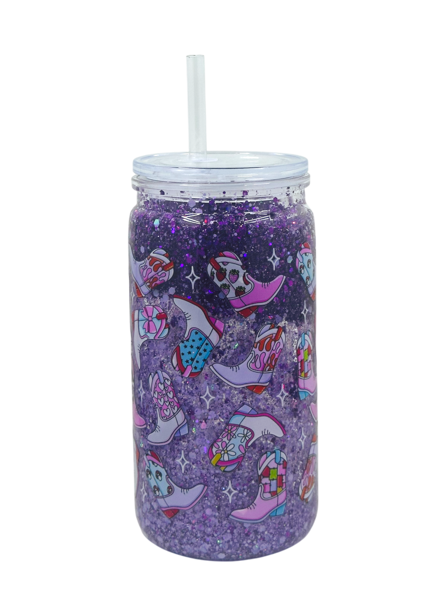 Glitter Snowglobe Tumbler