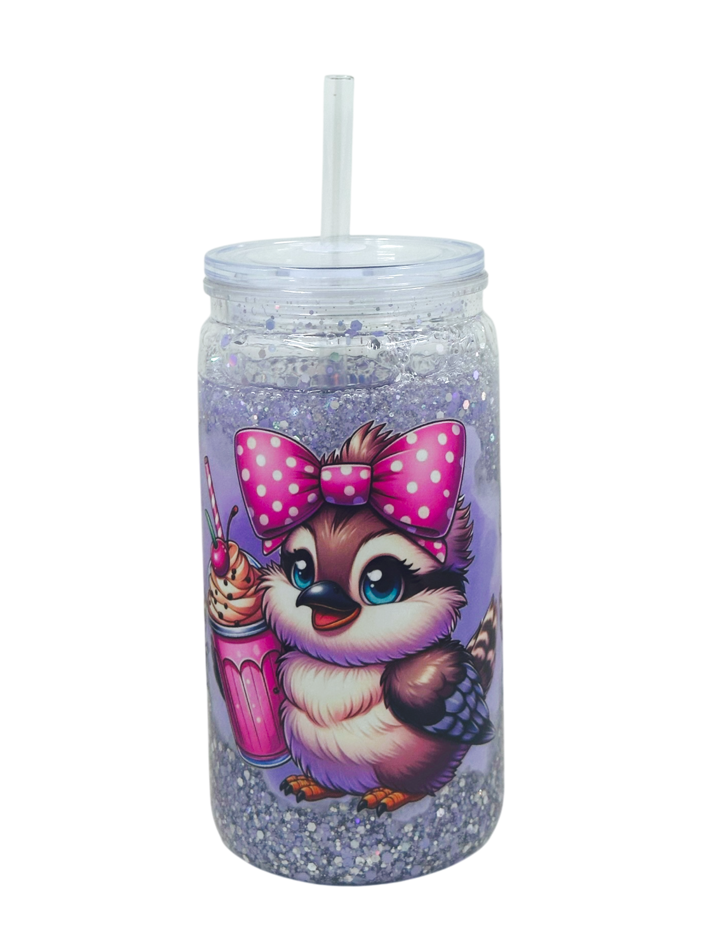 Glitter Snowglobe Tumbler