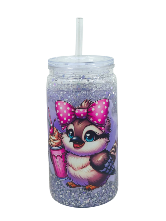 Glitter Snowglobe Tumbler
