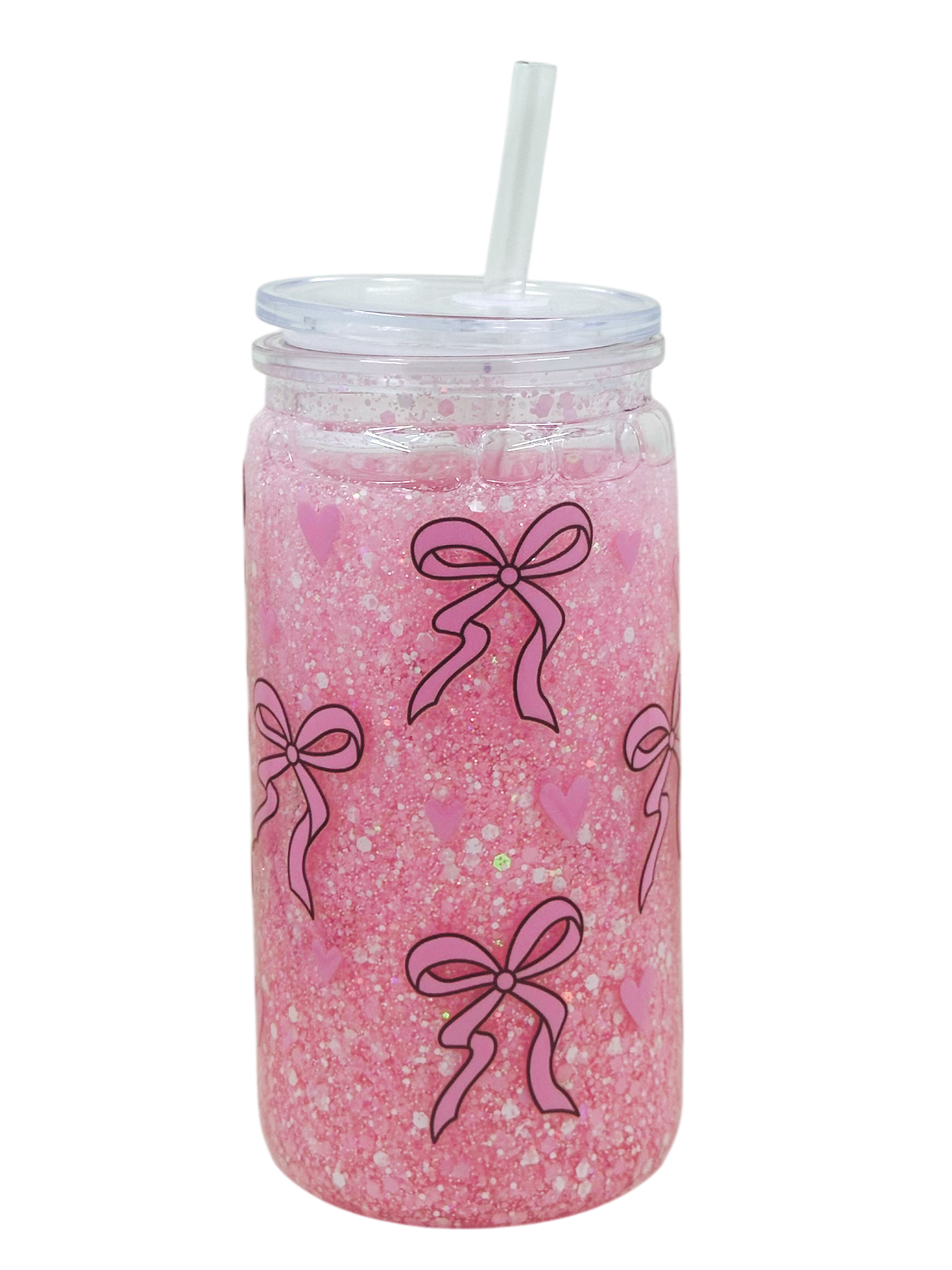 Glitter Snowglobe Tumbler