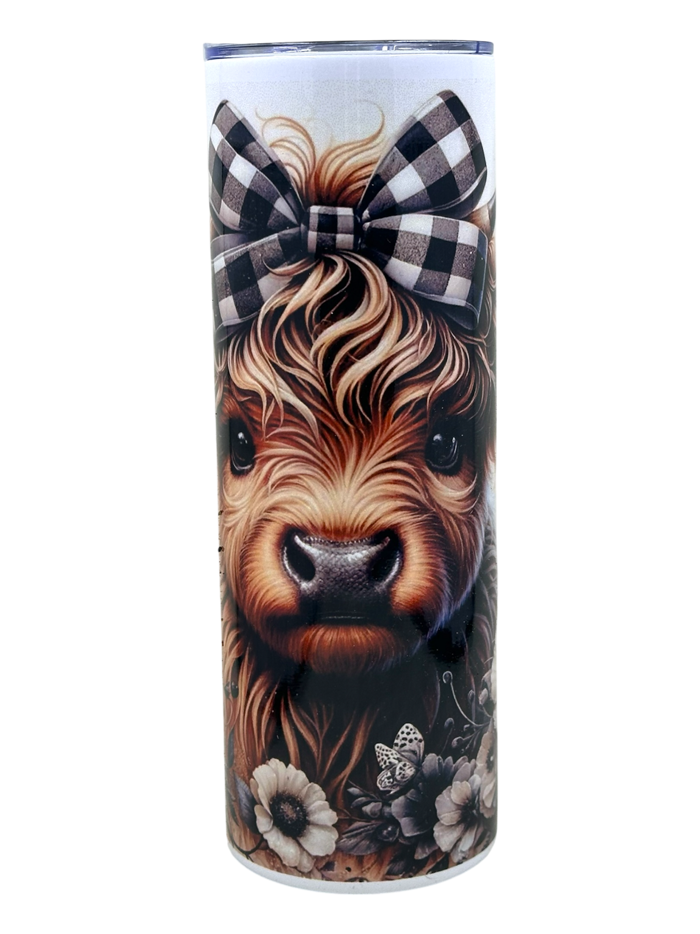 Gingham Highland Cow