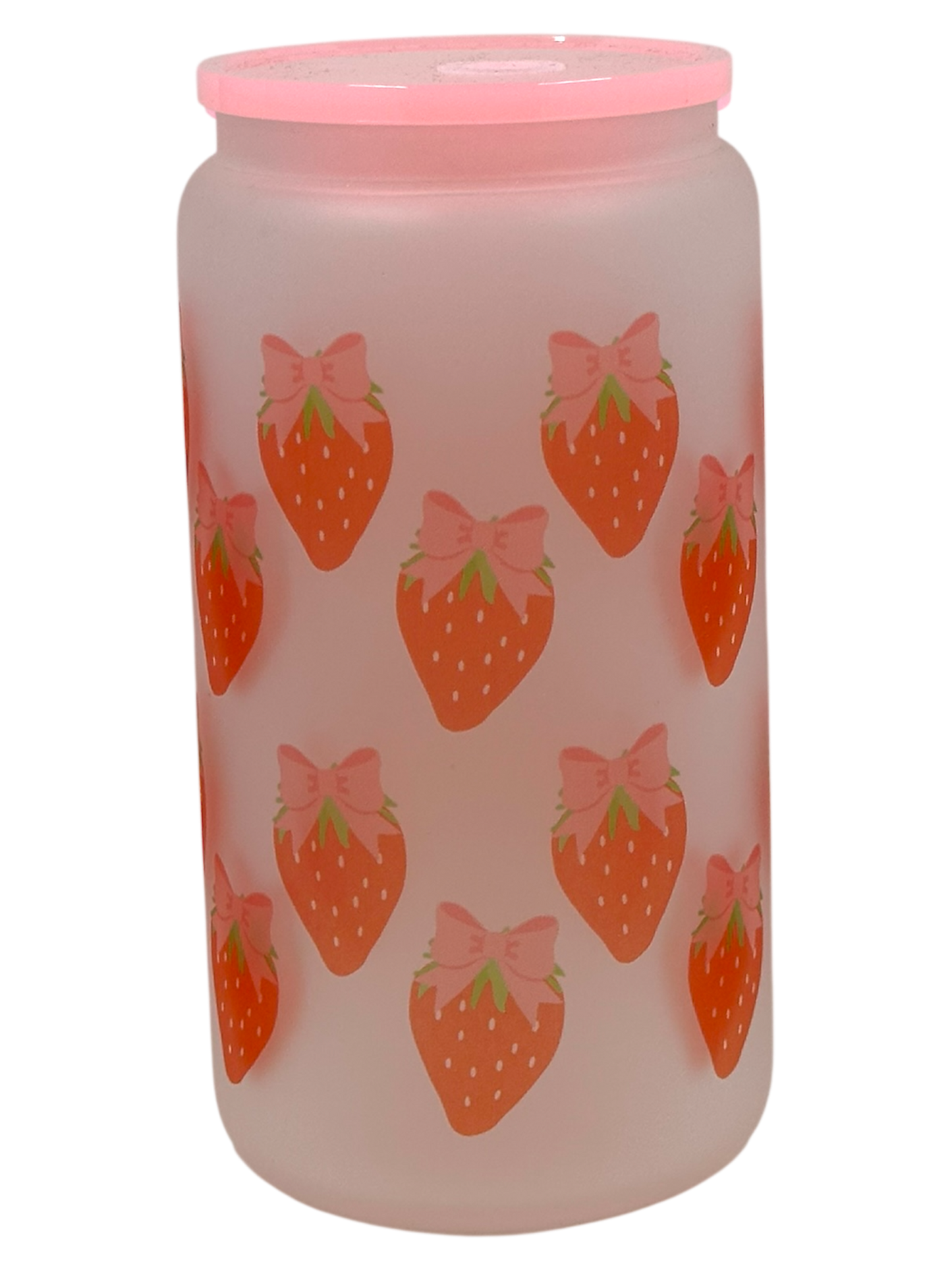 Frosted Tumbler - Strawberries