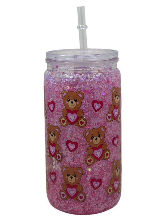 Glitter Snowglobe Tumbler
