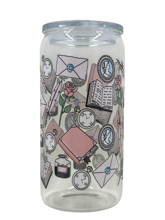 Glass Tumbler - Lady