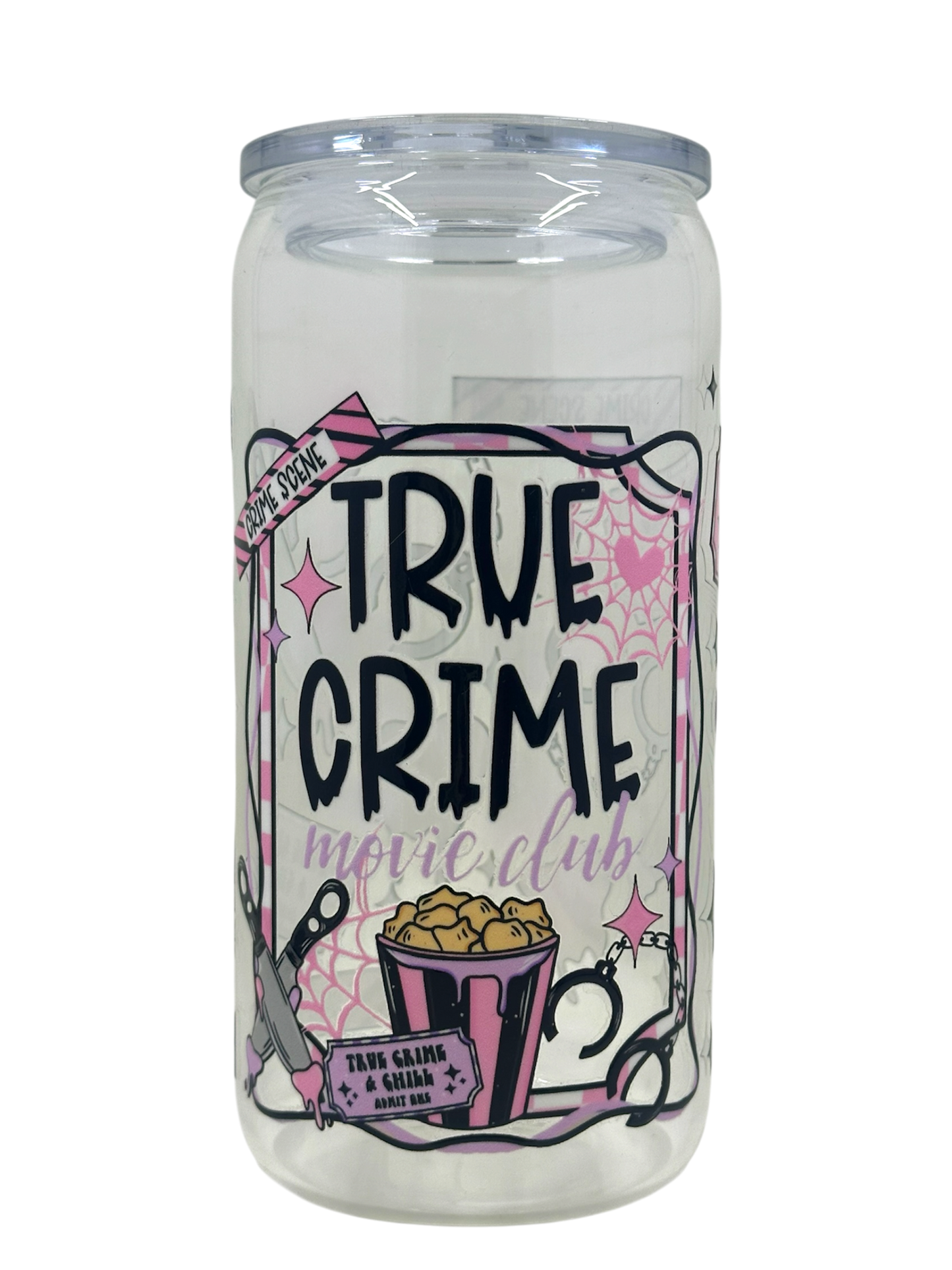 Glass Tumbler - True Crime
