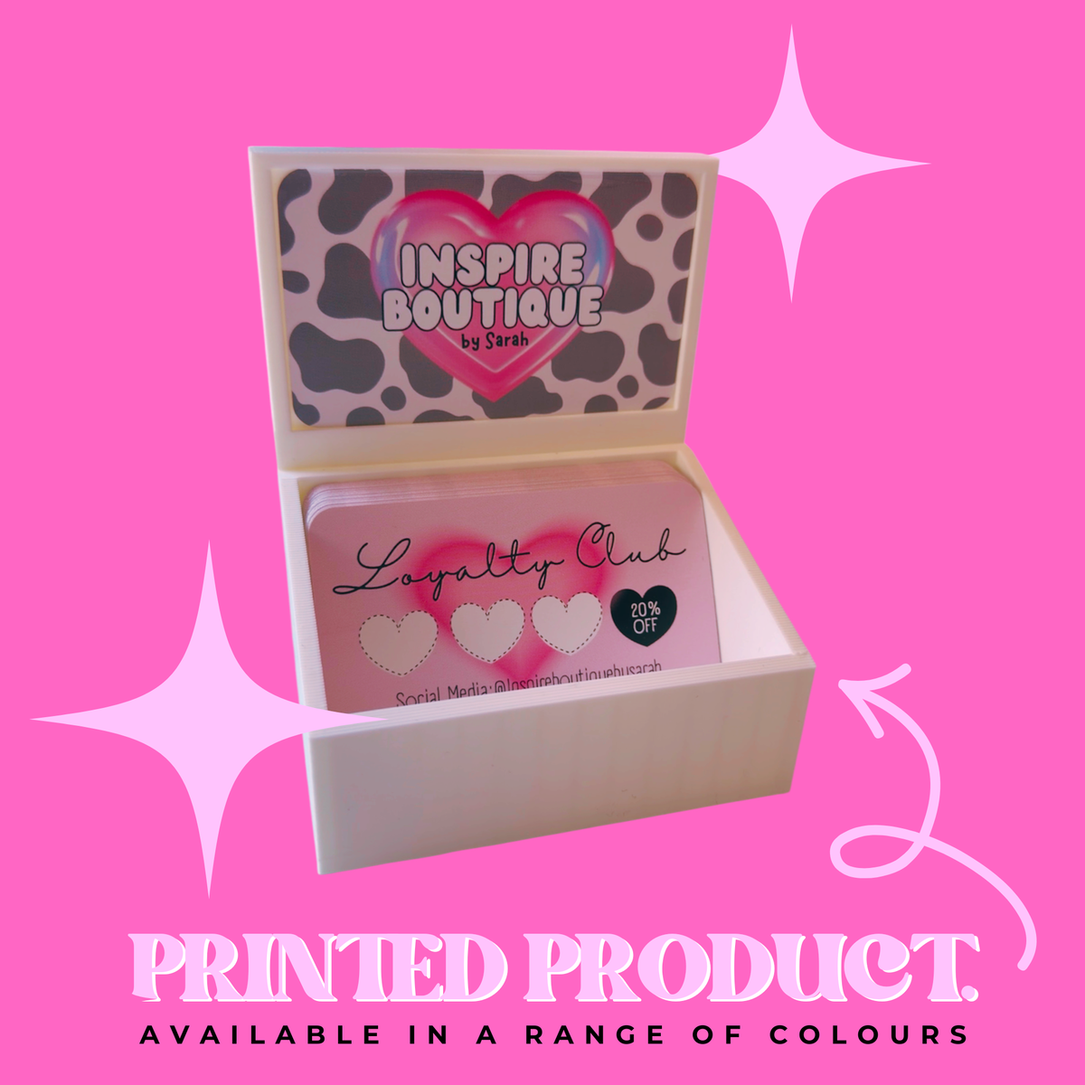 3D Printed - Business Card Holder Display